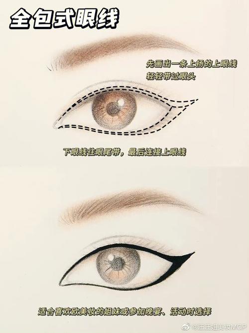 眼线画法教程化妆淡妆学生(眼线画法简单)-第4张图片-美妆 眼线画法教程化妆淡妆学生(眼线画法简单)-第4张图片-美妆