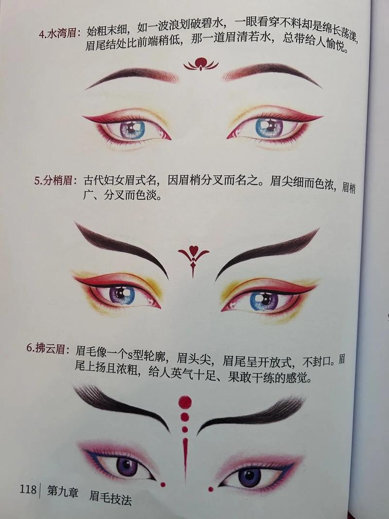 汉服眼妆化妆品推荐女,汉服妆容女