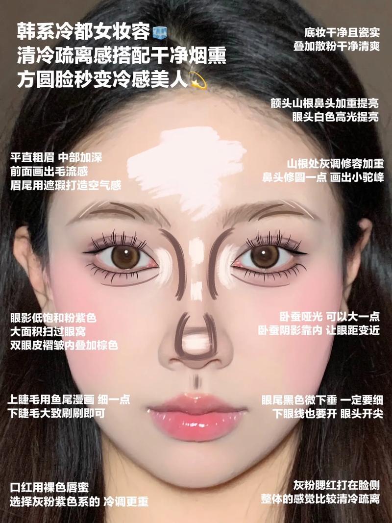 淡妆化妆教程娃娃（淡妆化妆步骤视频播放）