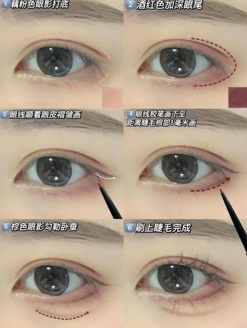 化妆新手教程画眼睛（化妆眼睛的画法）-第1张图片-美妆