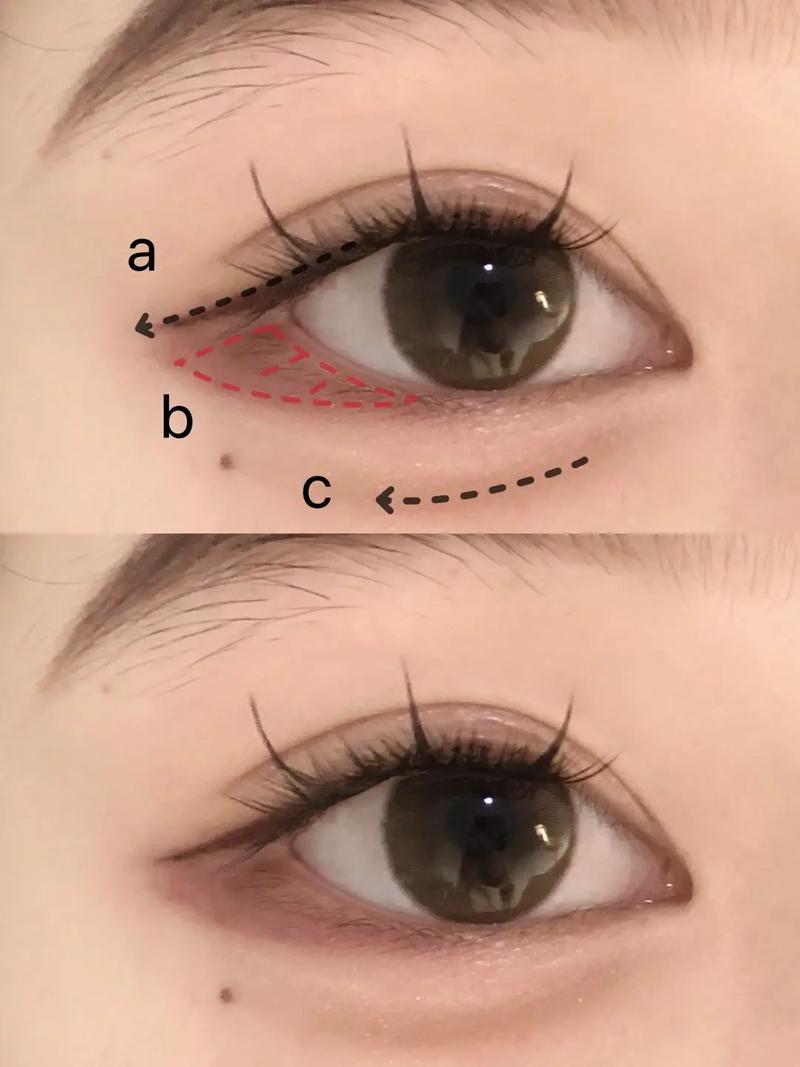 化妆新手教程画眼睛（化妆眼睛的画法）-第5张图片-美妆