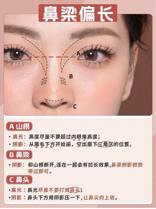 鼻子画法化妆新手教程,鼻子妆容怎么画-第7张图片-美妆 鼻子画法化妆新手教程,鼻子妆容怎么画-第7张图片-美妆