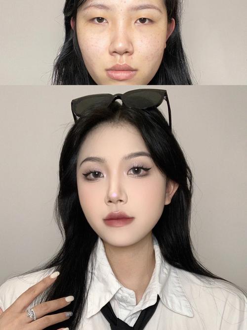 化妆教程甜妹新手（安静的图片头像）-第1张图片-美妆