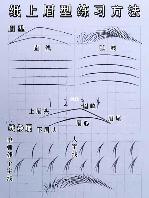 化妆步骤眉毛教程新手画,眉毛化妆教程视频-第8张图片-美妆