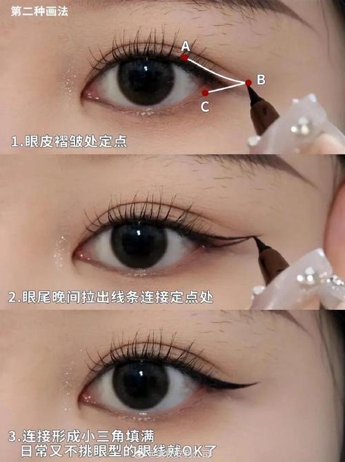 新手学化妆教程眼线,新手化妆眼线教程视频-第6张图片-美妆