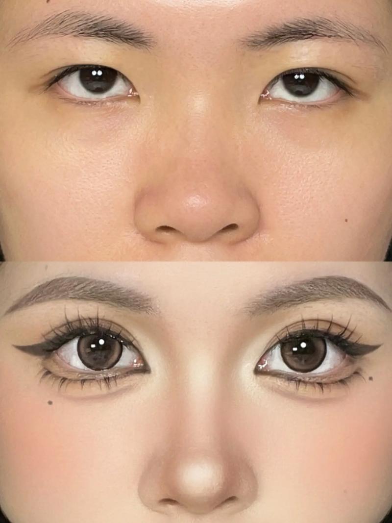 塌鼻淡妆教程日常化妆,塌鼻淡妆教程日常化妆-第5张图片-美妆