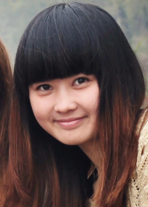 齐刘海圆脸新手化妆教程,齐刘海圆脸可爱美女-第7张图片-美妆