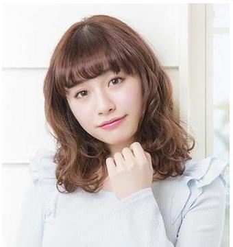 齐刘海圆脸新手化妆教程,齐刘海圆脸可爱美女-第8张图片-美妆