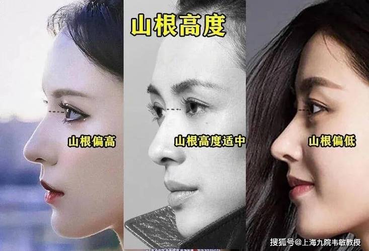 山根塌圆脸化妆教程新手,圆脸山根低的女人面相-第3张图片-美妆