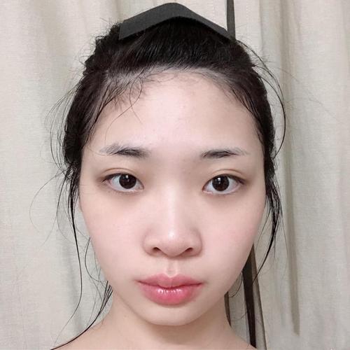 山根塌圆脸化妆教程新手,圆脸山根低的女人面相-第6张图片-美妆