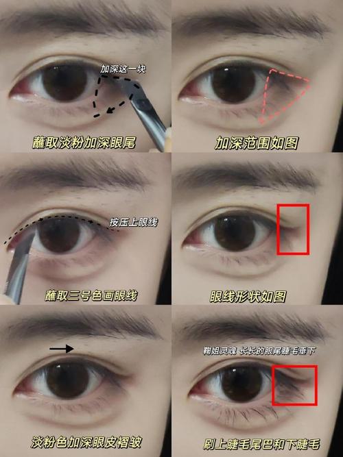新手化妆教程眼周,眼周怎么化妆-第8张图片-美妆