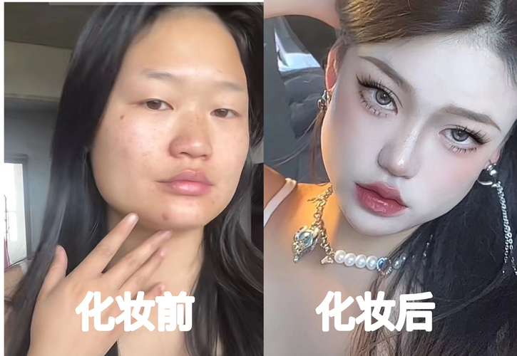 化妆教程淡妆国字脸,国字脸化妆时怎么修饰轮廓-第3张图片-美妆