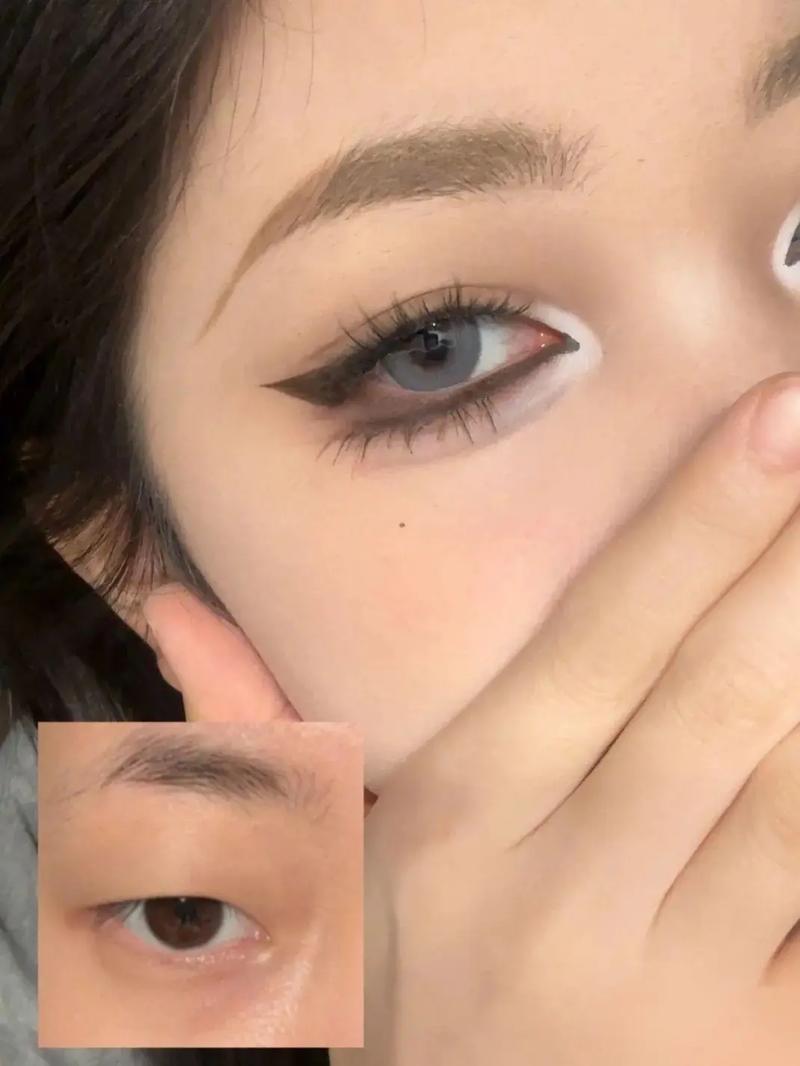 肿眼泡日常淡妆化妆教程,眼泡肿怎么化妆-第6张图片-美妆 肿眼泡日常淡妆化妆教程,眼泡肿怎么化妆-第6张图片-美妆