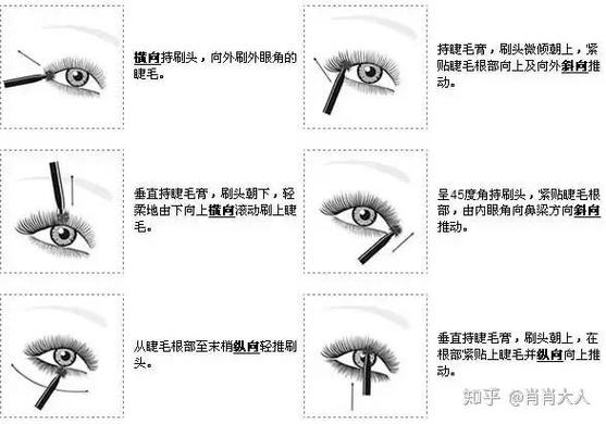 睫毛教程新手化妆,睫毛的正确化妆方法视频