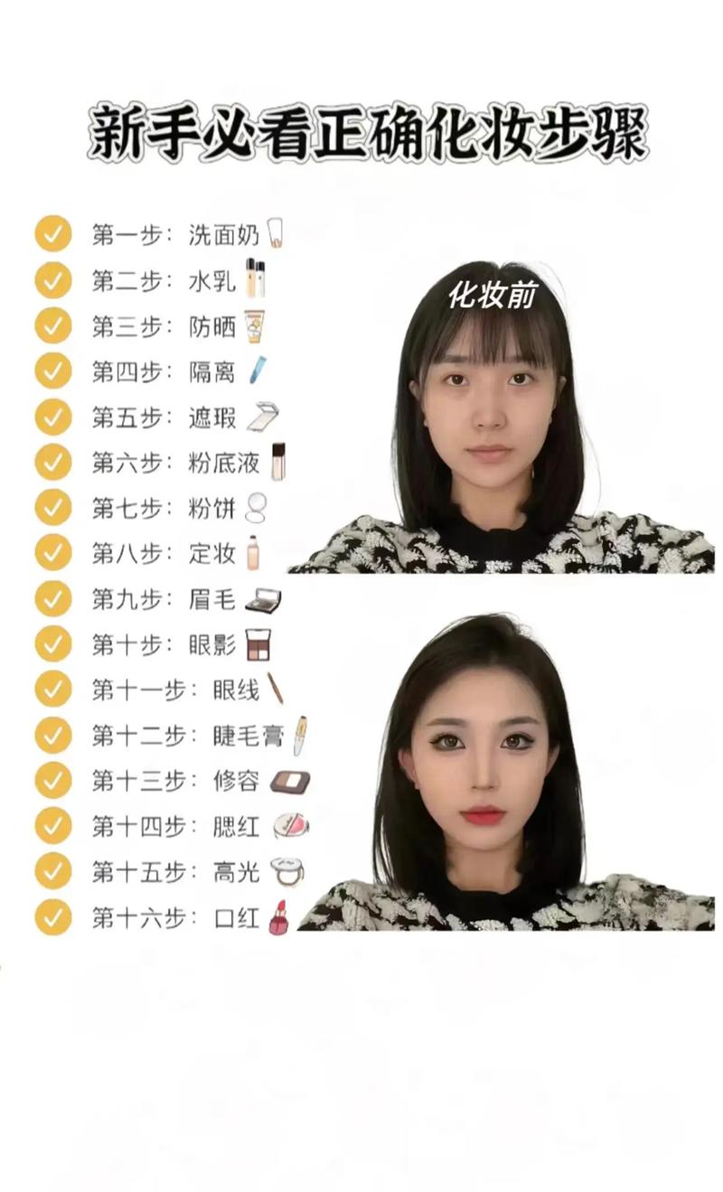 不开美颜新手化妆教程(不用化妆不用美颜)-第4张图片-美妆 不开美颜新手化妆教程(不用化妆不用美颜)-第4张图片-美妆
