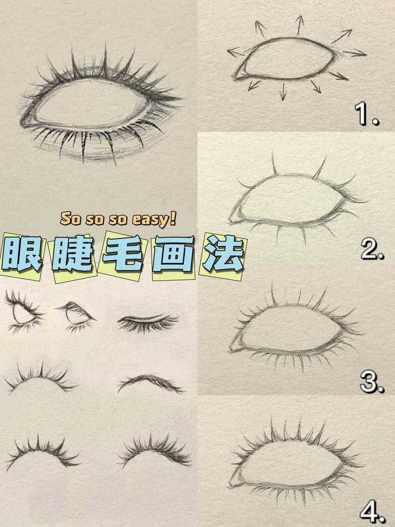 眼睫毛化妆教程新手,睫毛妆画法图案步骤-第6张图片-美妆 眼睫毛化妆教程新手,睫毛妆画法图案步骤-第6张图片-美妆