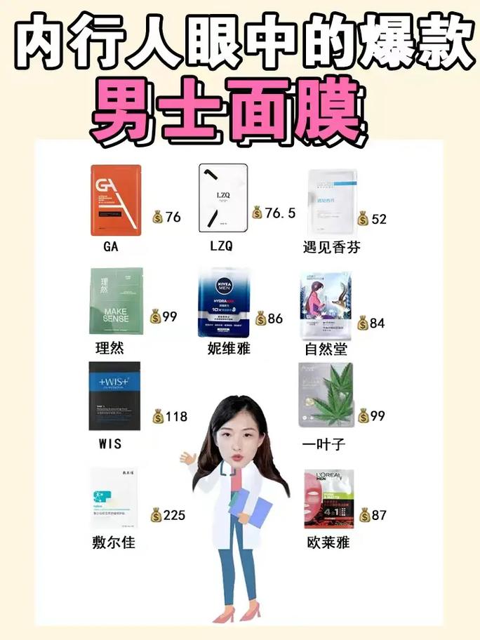 男士面膜及化妆品推荐,男士面膜及化妆品推荐品牌-第6张图片-美妆 男士面膜及化妆品推荐,男士面膜及化妆品推荐品牌-第6张图片-美妆