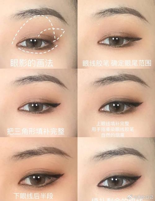 新手整个眼部化妆教程(新手整个眼部化妆教程图片)-第5张图片-美妆 新手整个眼部化妆教程(新手整个眼部化妆教程图片)-第5张图片-美妆