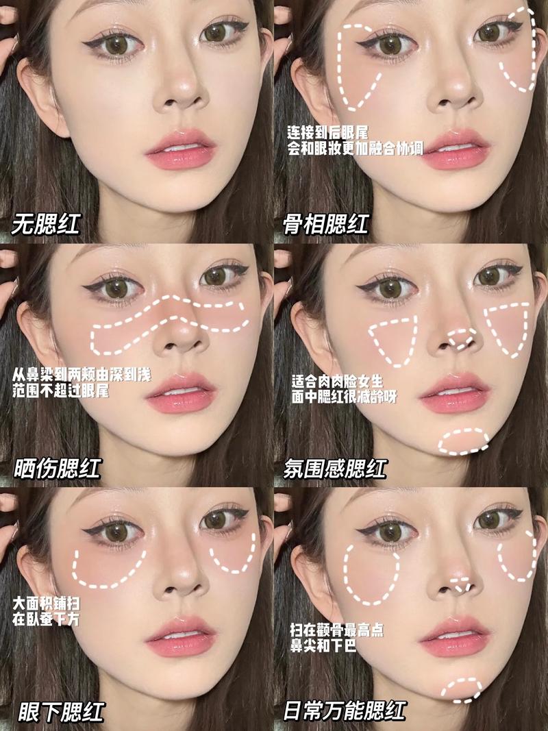新手化妆腮红教程(化妆时腮红粉是第几步)-第4张图片-美妆 新手化妆腮红教程(化妆时腮红粉是第几步)-第4张图片-美妆