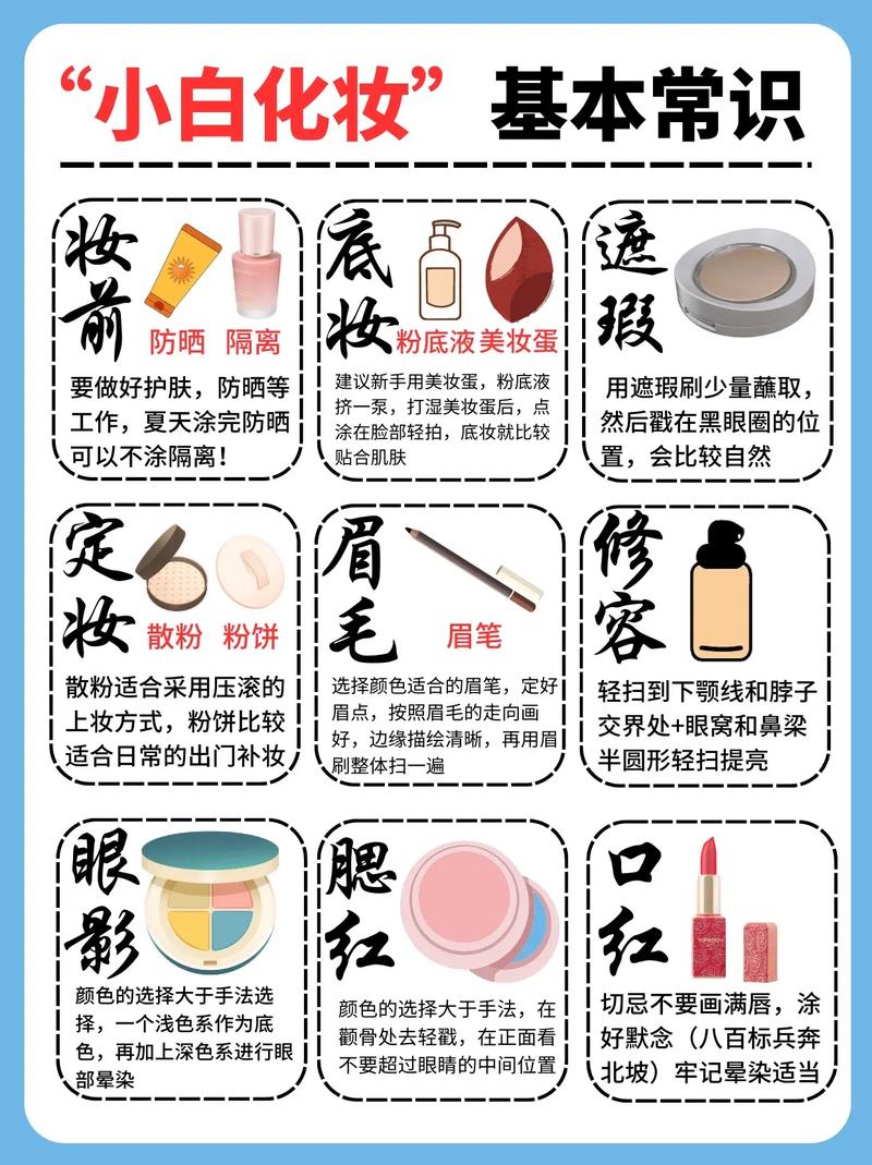 新手出游日常淡妆化妆教程,出门化淡妆的基本步骤-第1张图片-美妆 新手出游日常淡妆化妆教程,出门化淡妆的基本步骤-第1张图片-美妆