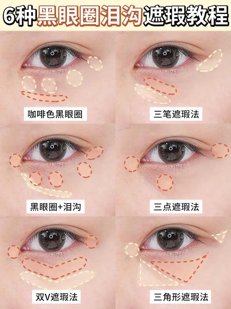 黑眼圈化妆教程淡妆,黑眼圈妆容教程-第3张图片-美妆 黑眼圈化妆教程淡妆,黑眼圈妆容教程-第3张图片-美妆