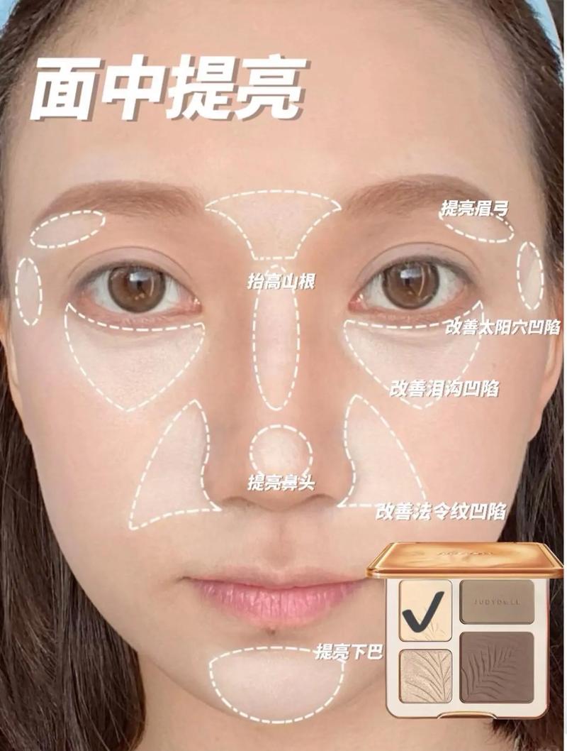 长脸菱形脸新手化妆教程（长脸菱形脸适合什么刘海）