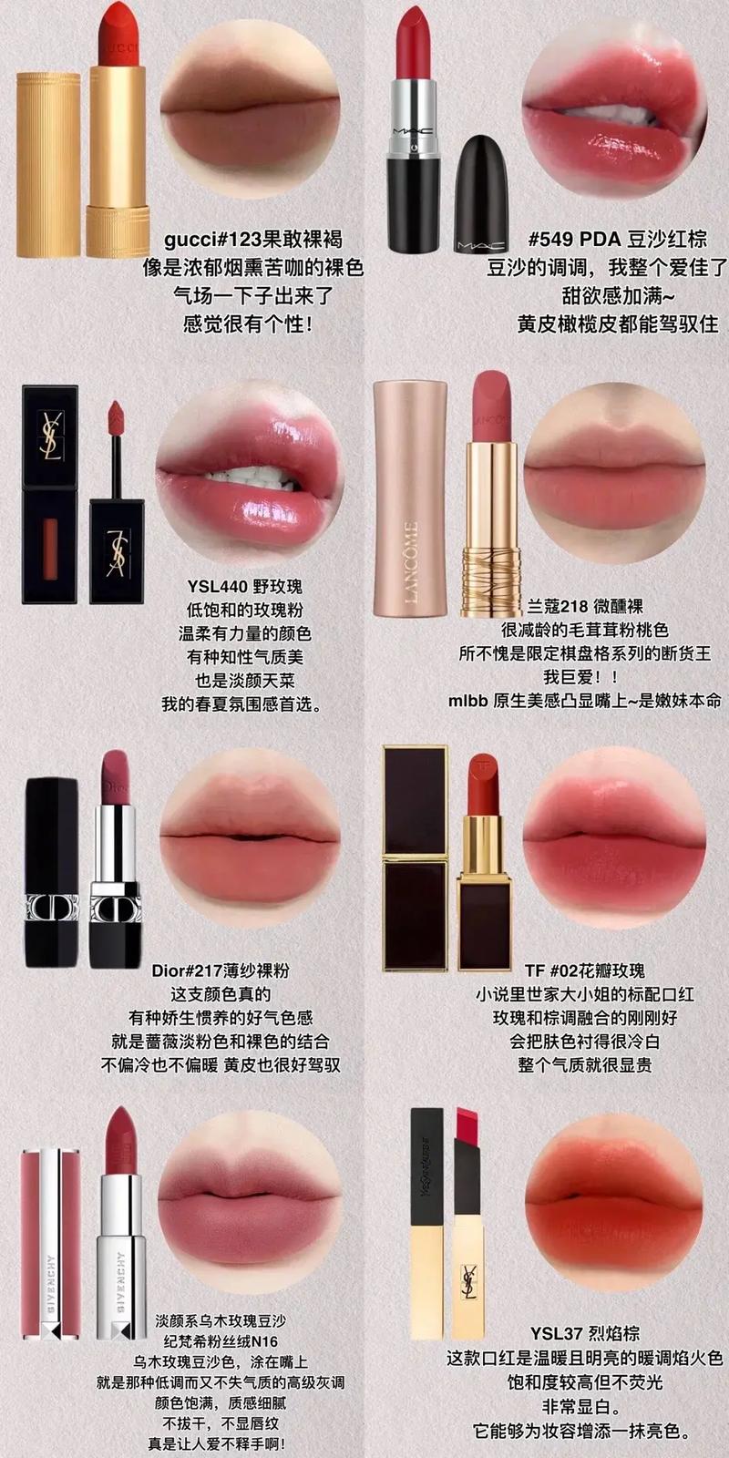 化妆品大牌好物口红推荐,化妆品口红品牌-第4张图片-美妆