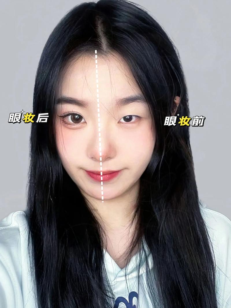 小眼日常淡妆化妆教程（小眼怎么化妆成大眼）-第5张图片-美妆